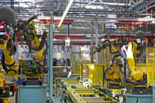 Materialflussrechner in der Produktion