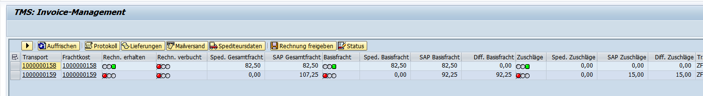 TMS Invoice Management