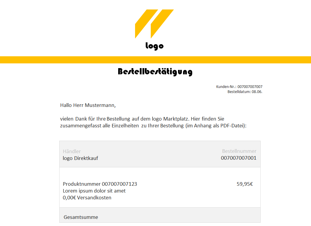 SAP Mailversand PDF
