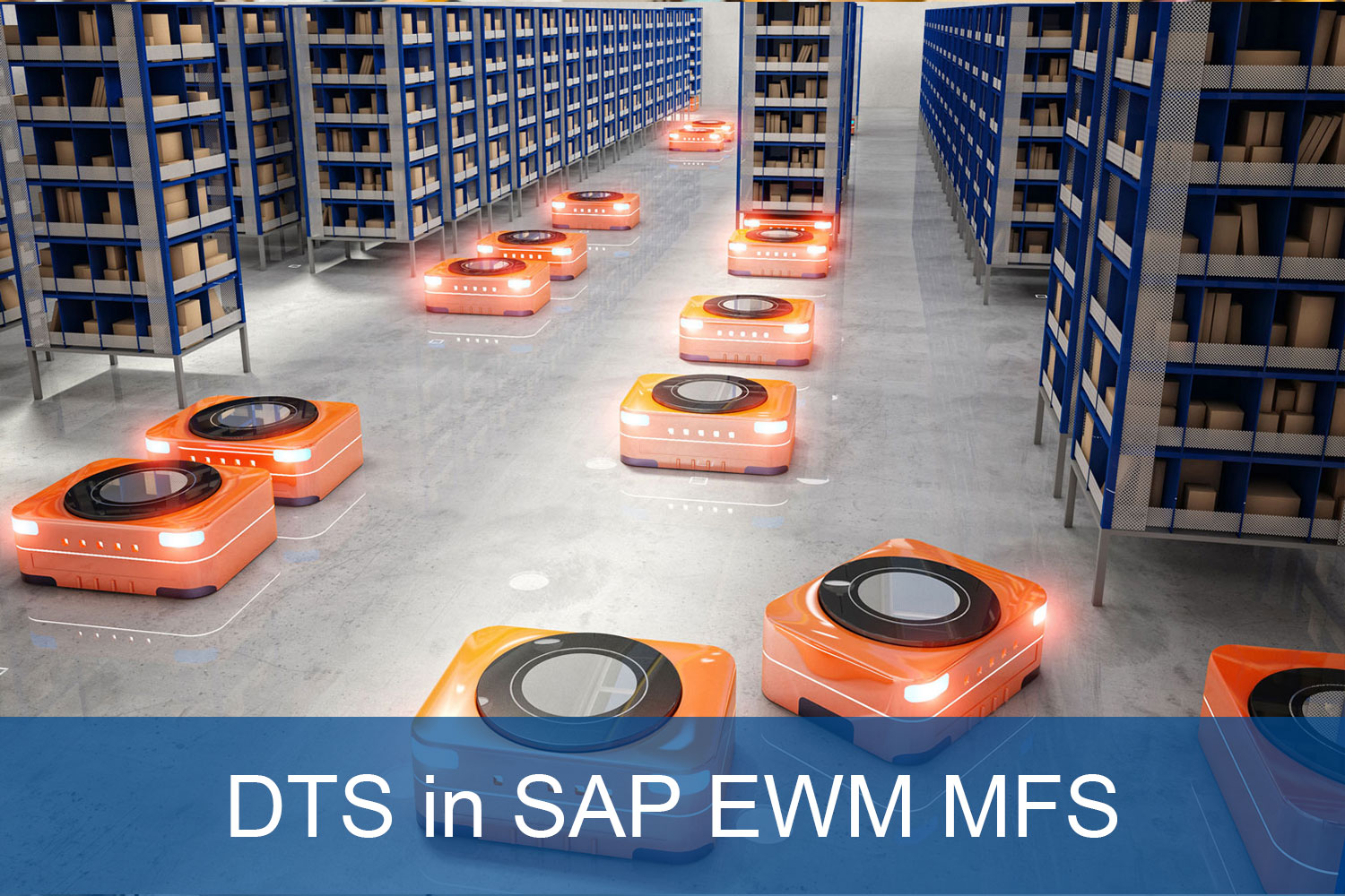 Driverless transport systems (DTS) in SAP EWM