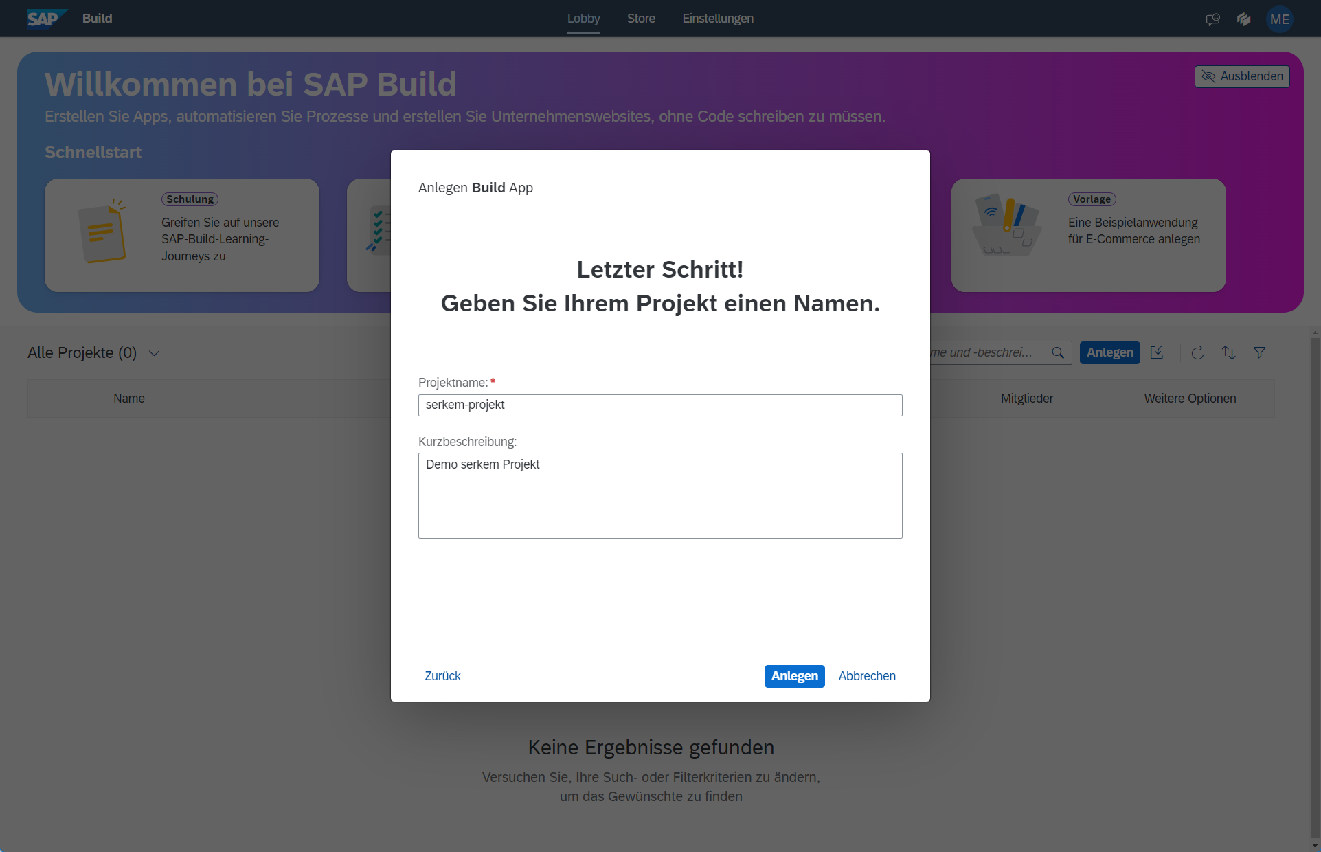 Blogbeitrag SAP Build