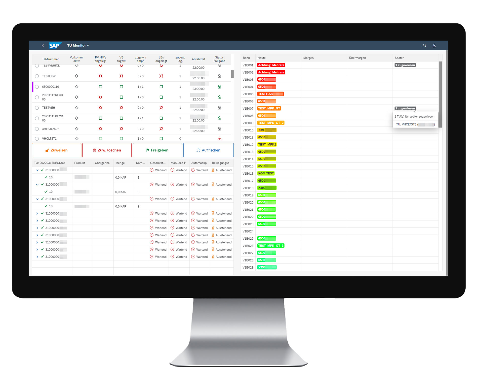 SERKEM SAP EWM MFS Fiori UI5 App