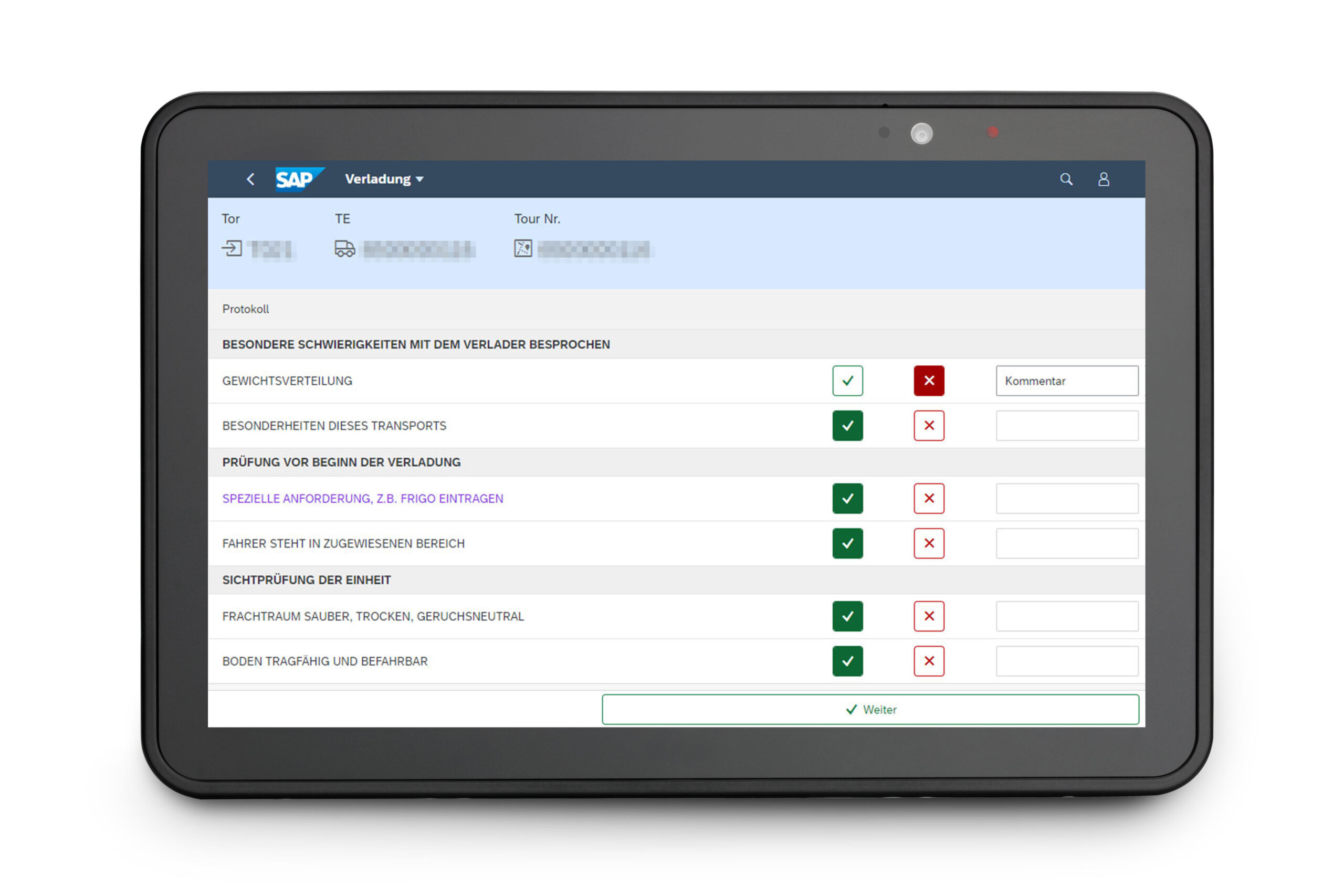 SERKEM SAP EWM MFS Fiori UI5 App