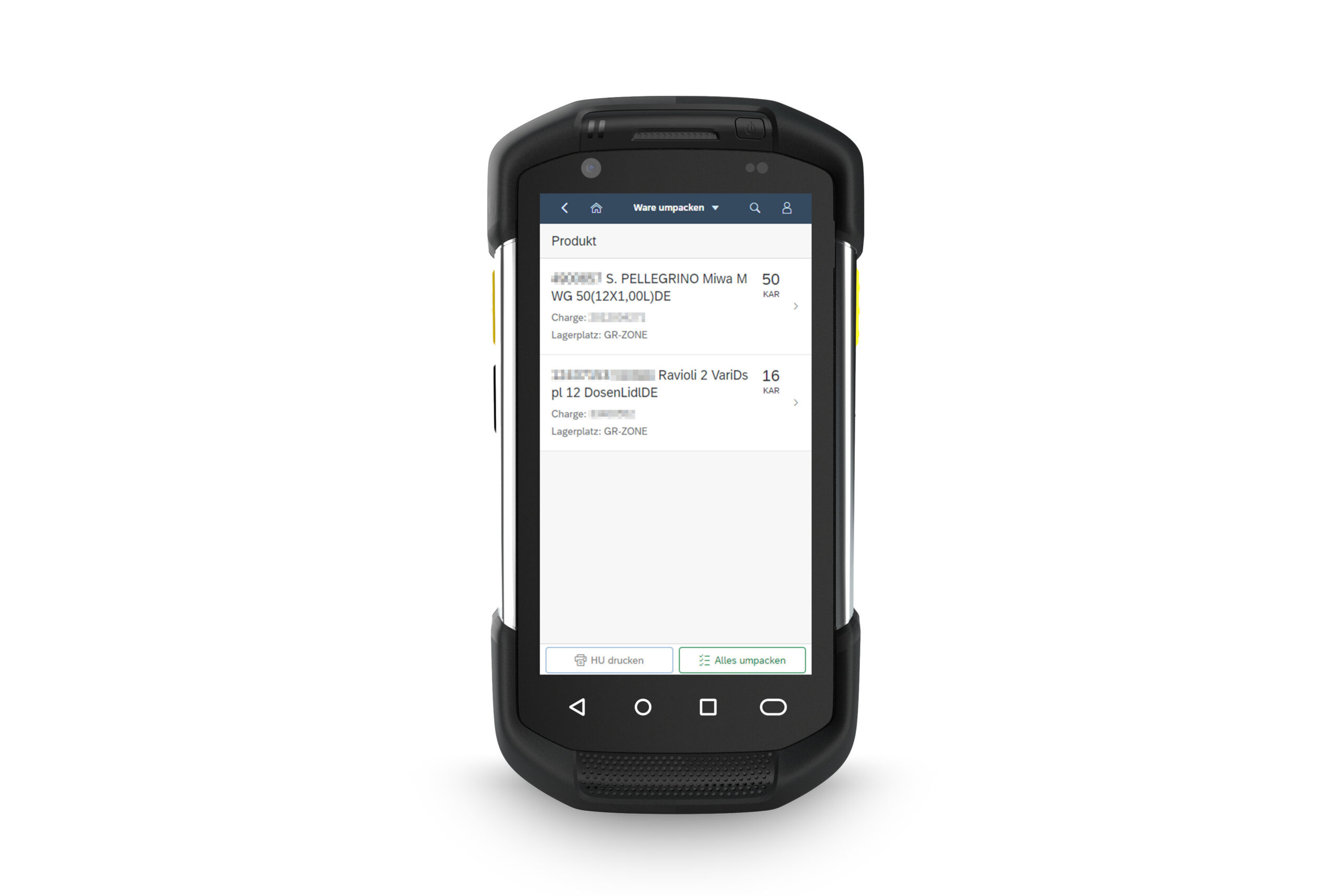 SERKEM SAP EWM MFS Fiori UI5 App